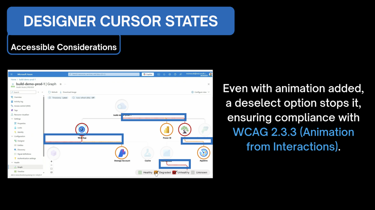 Azure Health Models Accessibility